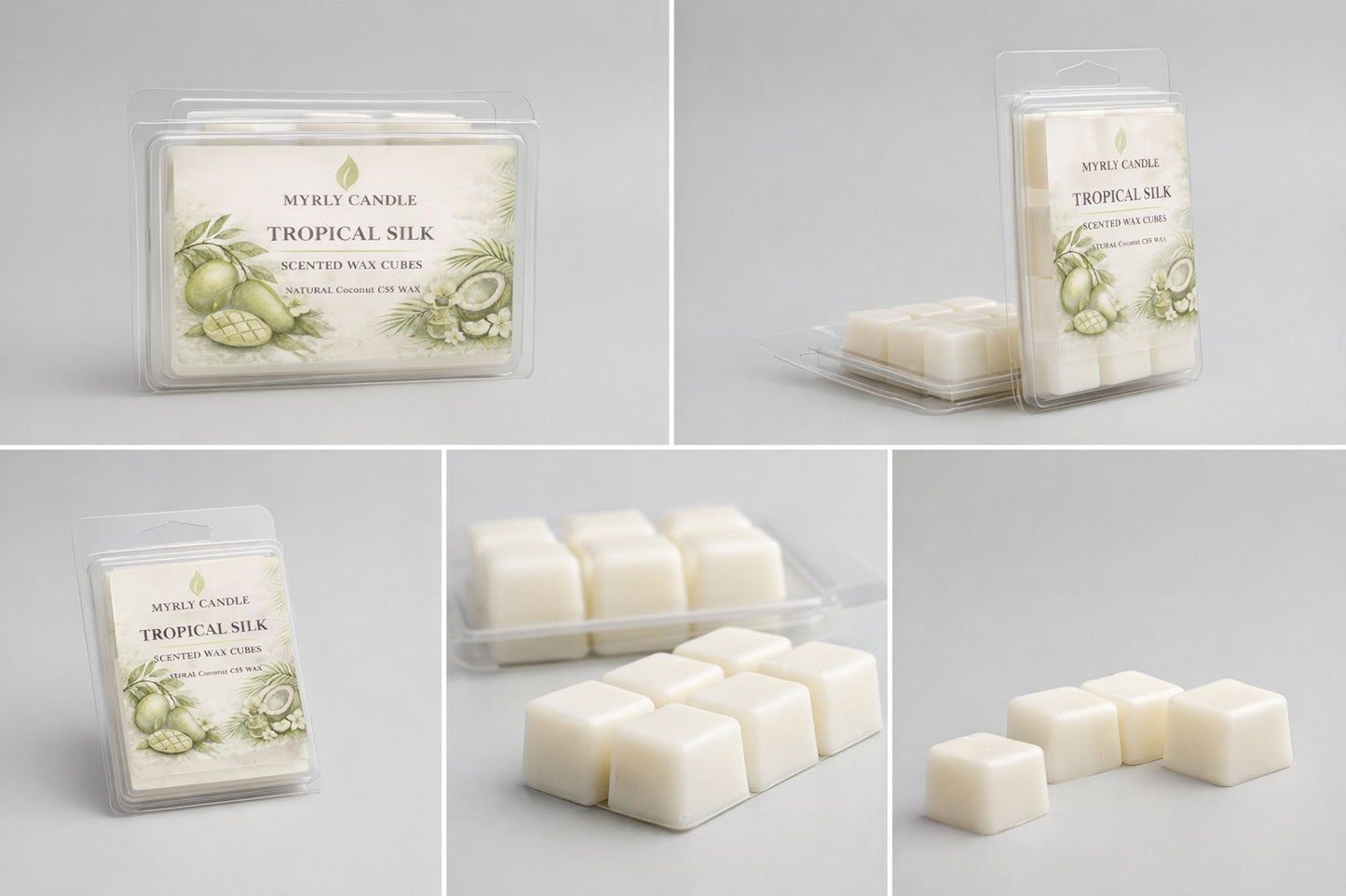 Coconut Wax Melts cubes