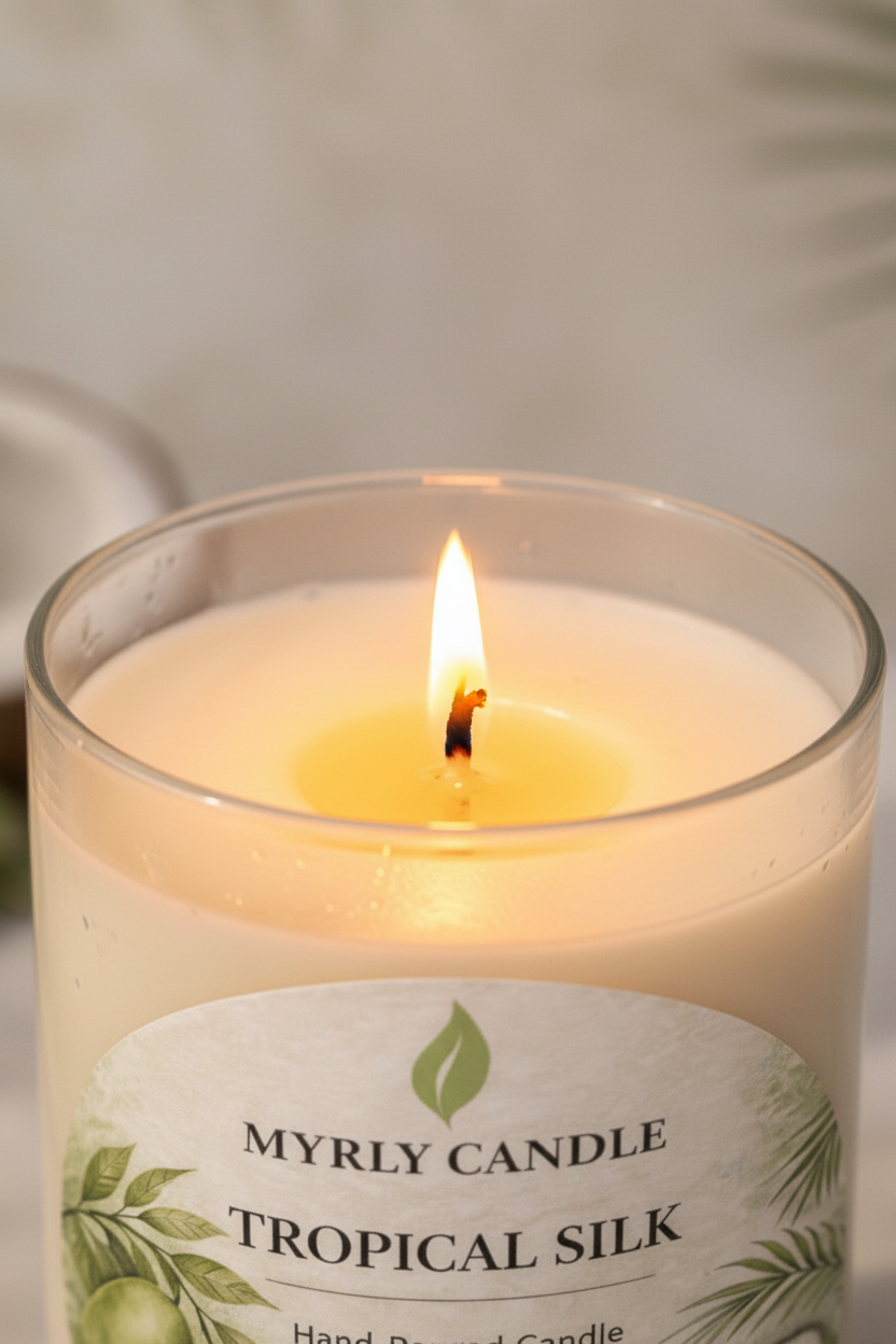 Close-up candle detail